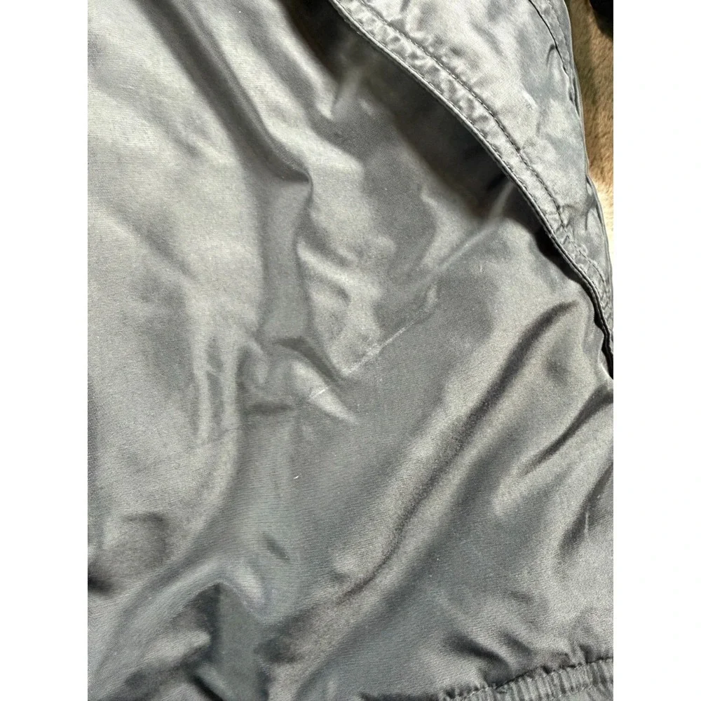 Vintage Nike Y2K Reversible Hooded Puffer Jacket Men's L‎ Spellout Swoosh